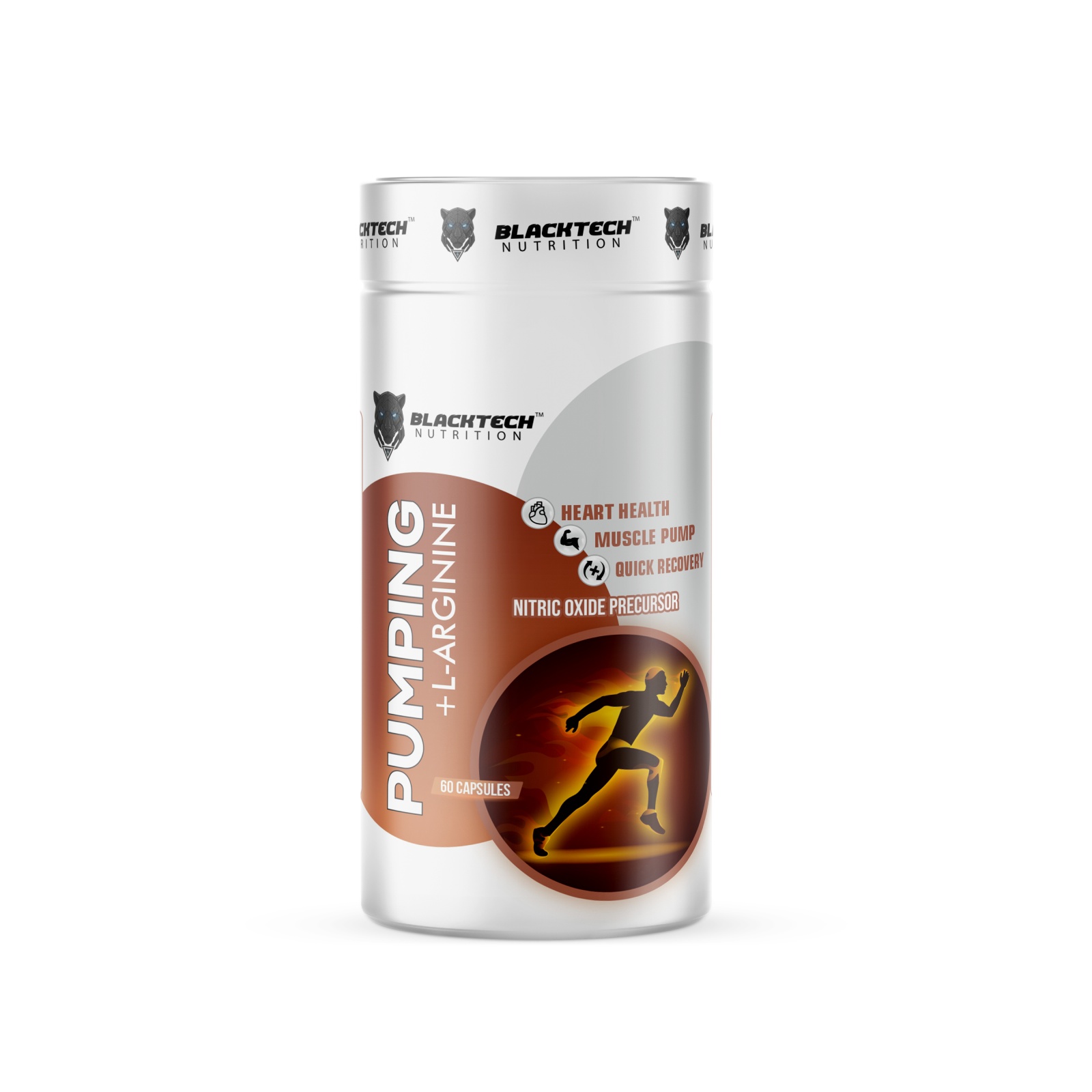 Blacktech Nutrition Pumping + L-Arginine 60 Capsules