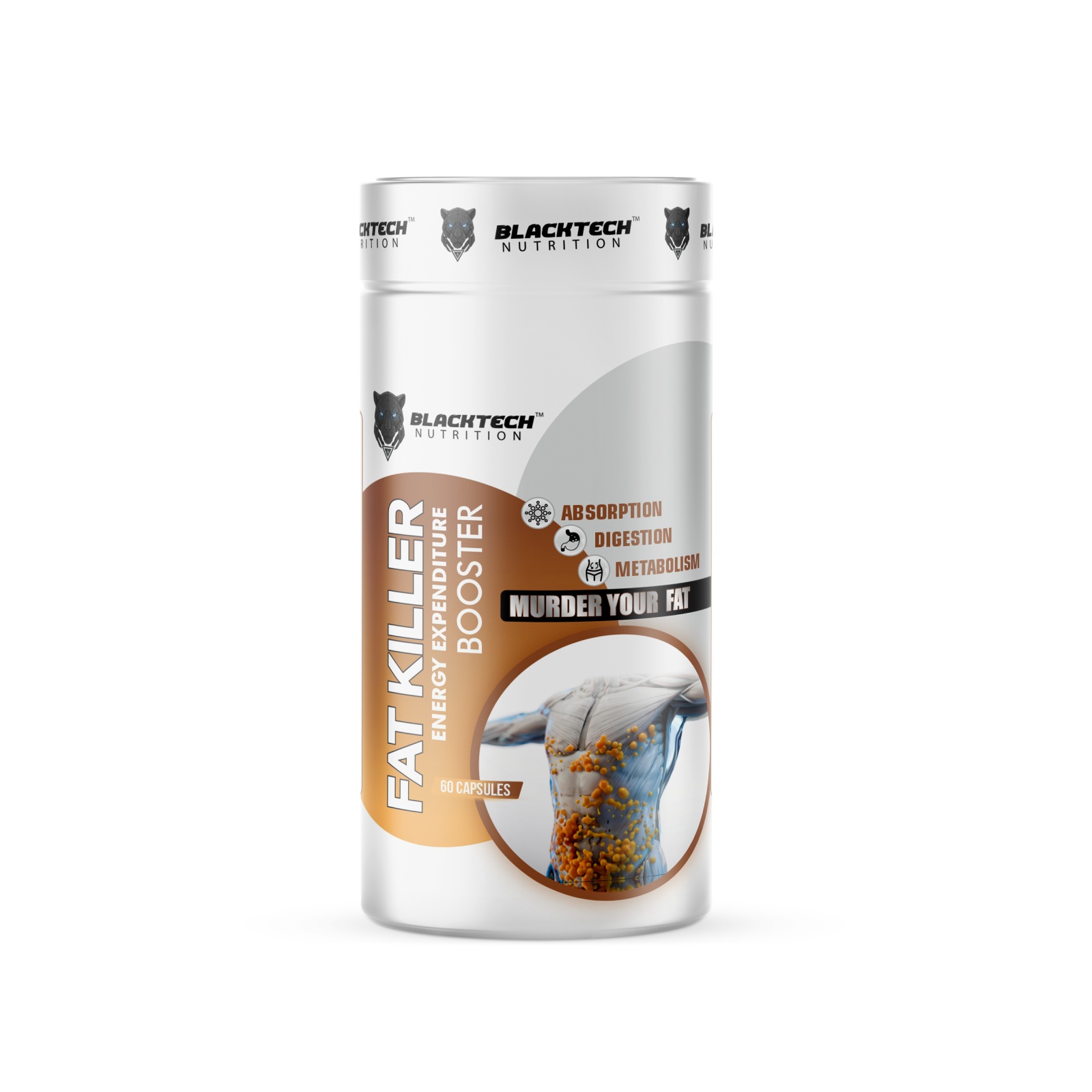 Blacktech Nutrition Fat Burner 60 Capsules