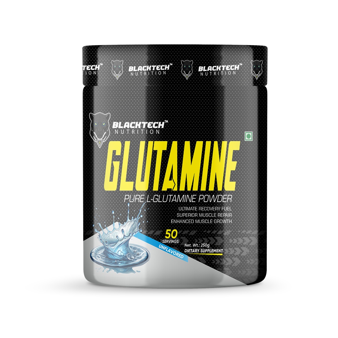 Blacktech Nutrition Glutamine 250gm Unflavoured